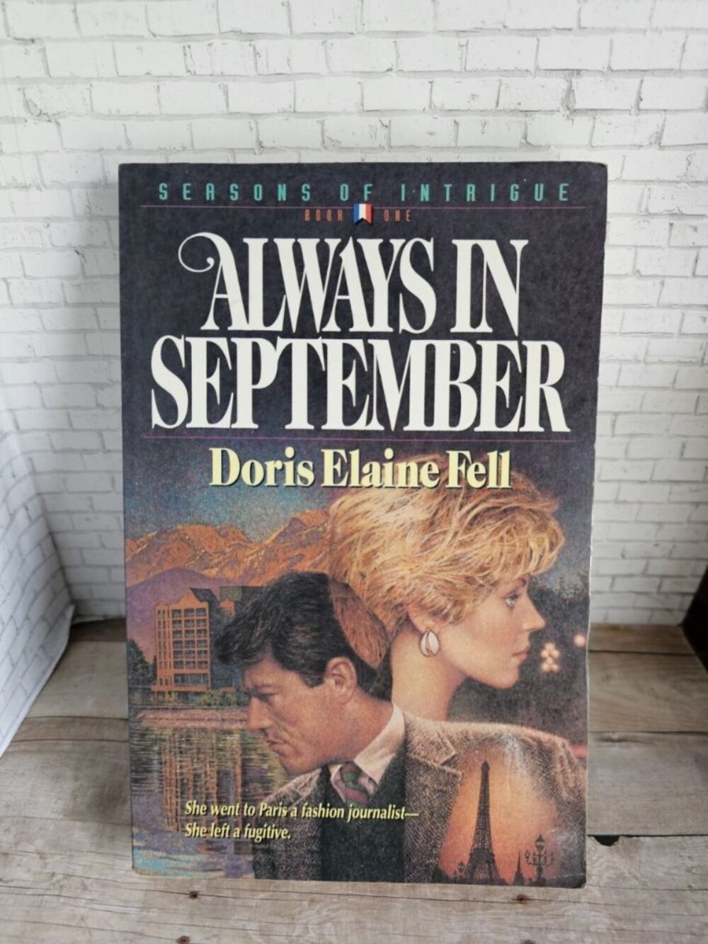 Always in September Doris Elaine Fell 1994 Crossway Romantic Christian Thriller